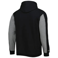 Chicago White Sox Colorblocked Fleece Pullover Hoodie Black/Gray | Mitchell & Ness
