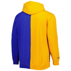 Milwaukee Brewers Fleece Full-Zip Hoodie Gold/Royal | Mitchell & Ness