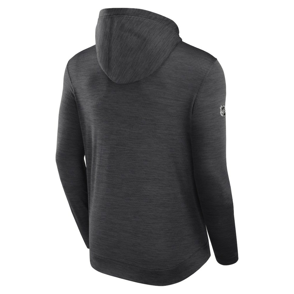 Boston Bruins Fanatics Authentic Pro Tech Pullover Hoodie Heather Charcoal