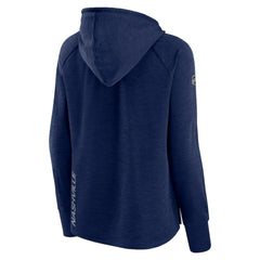 Nashville Predators Fanatics Women's Authentic Pro Pullover Hoodie Heather Navy
