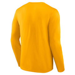 St. Louis Blues Fanatics Authentic Pro Primary Long Sleeve T-Shirt Gold