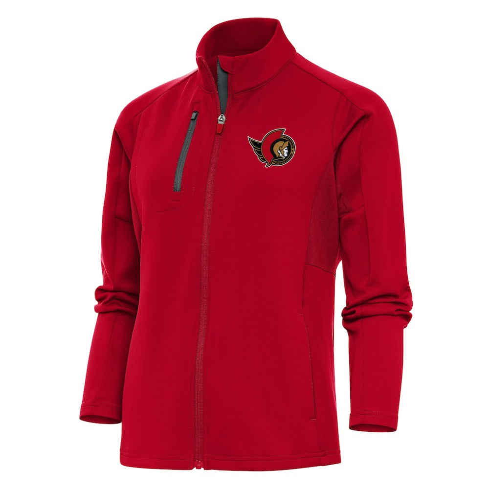Ottawa Senators Antigua Women's Team Logo Generation Full-Zip Jacket Red
