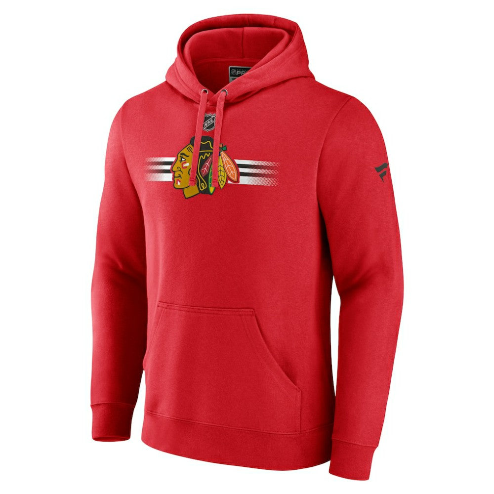 Chicago Blackhawks Fanatics Authentic Pro Secondary Pullover Hoodie Red