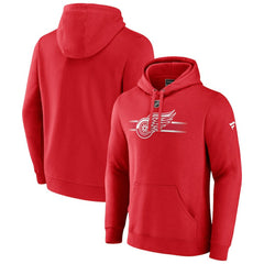 Detroit Red Wings Fanatics Authentic Pro Secondary Pullover Hoodie Red