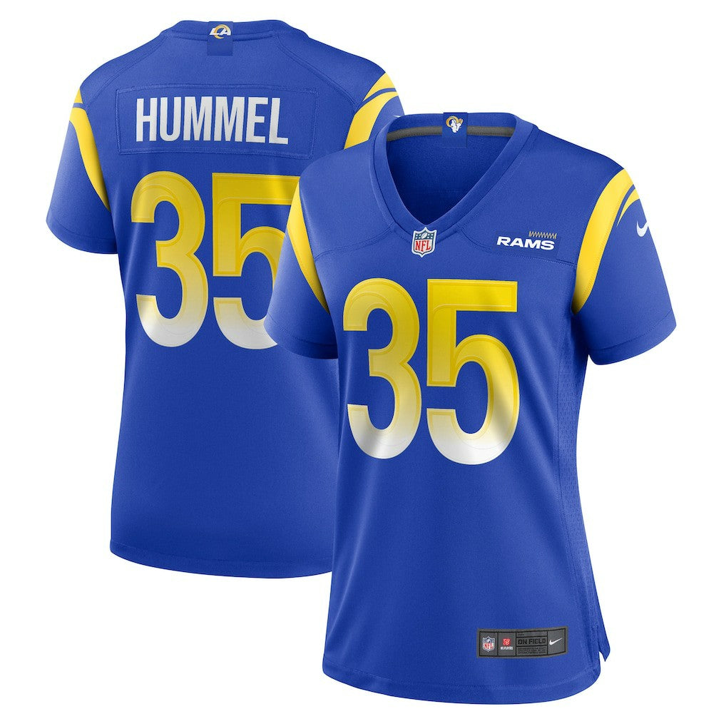 Jake Hummel Los Angeles Rams Women's Game Player Jersey - Royal