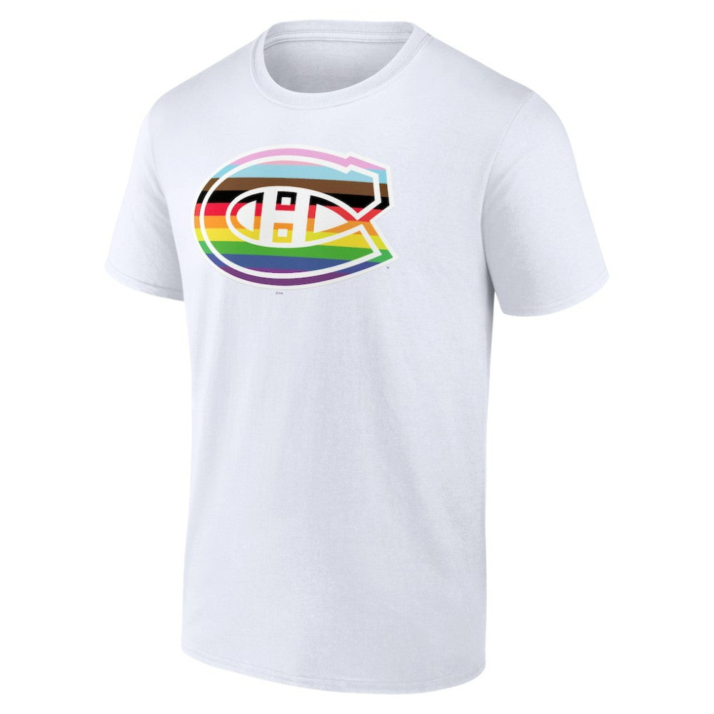Montreal Canadiens Team Pride Logo T-Shirt White