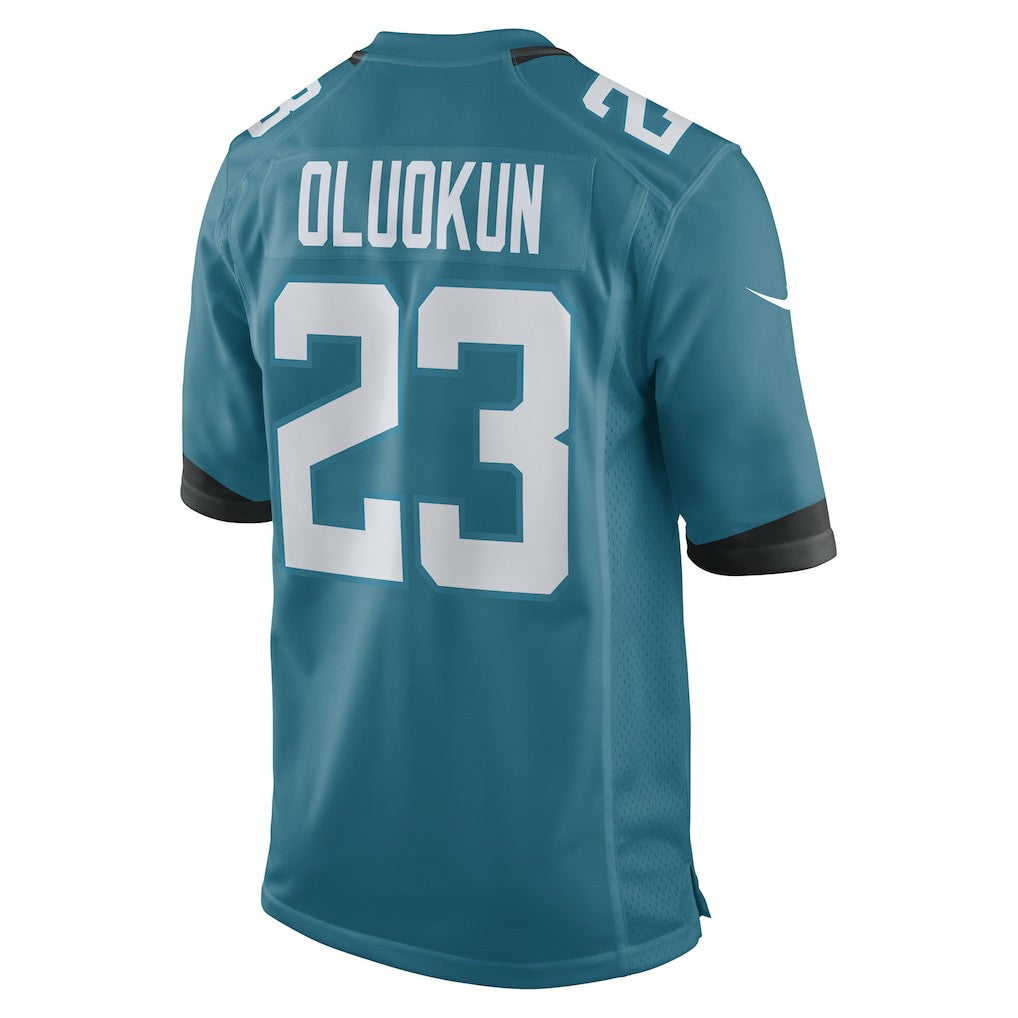 Foyesade Oluokun Jacksonville Jaguars Game Player Jersey - Teal