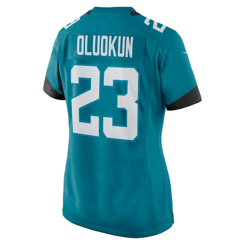 Foyesade Oluokun Jacksonville Jaguars Women's Game Player Jersey - Teal