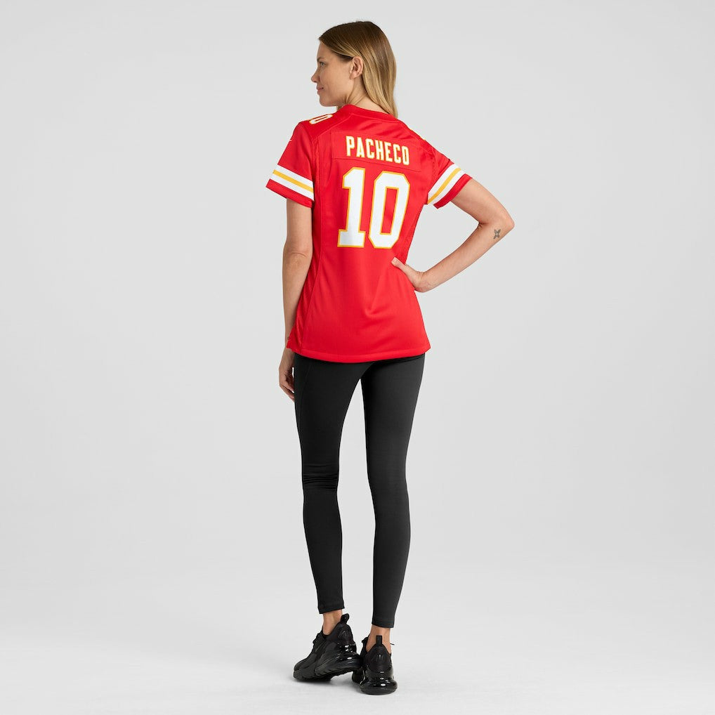 Isiah Pacheco Kansas City Chiefs Women's Game Player Jersey - Red