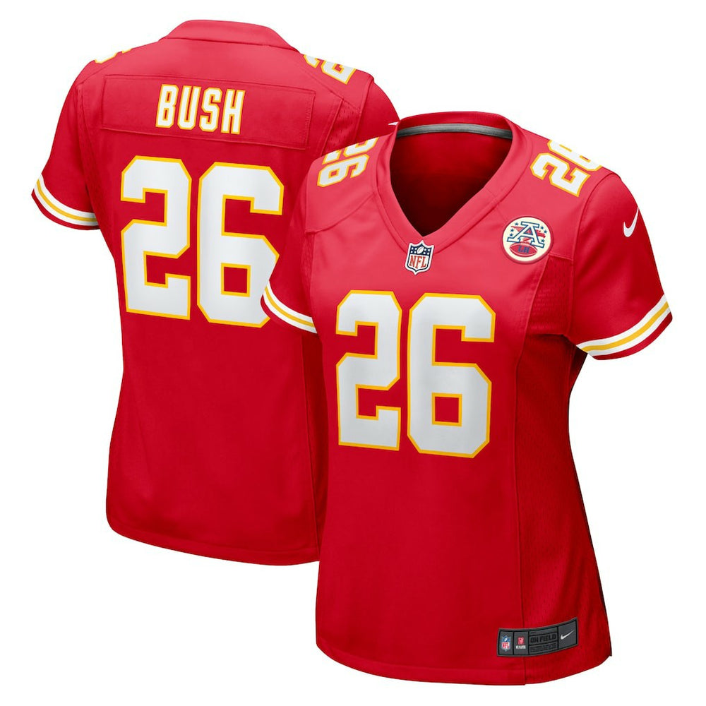 Deon Bush Kansas City Chiefs Women's Game Player Jersey - Red