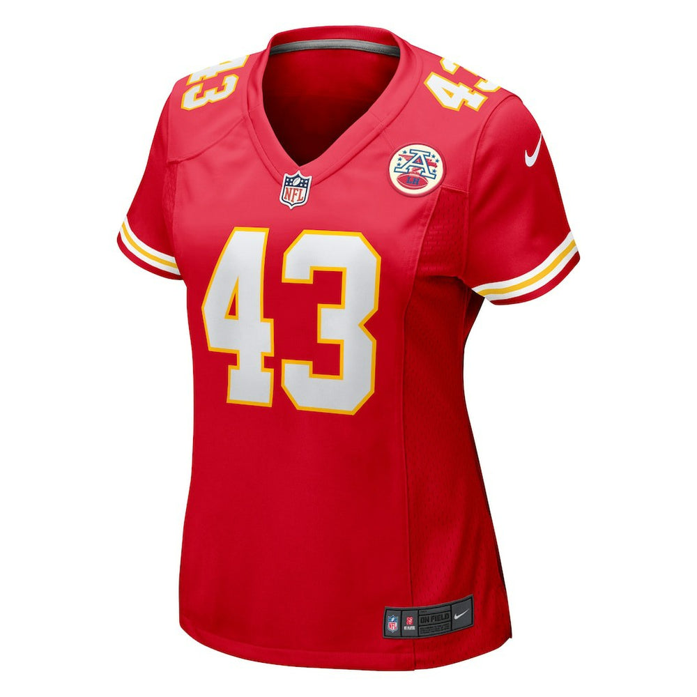 Jack Cochrane Kansas City Chiefs Women's Game Player Jersey - Red