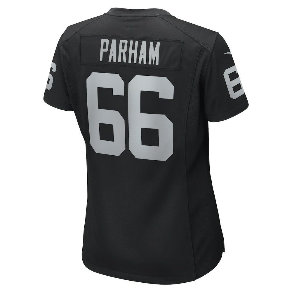 Dylan Parham Las Vegas Raiders Women's Game Player Jersey - Black