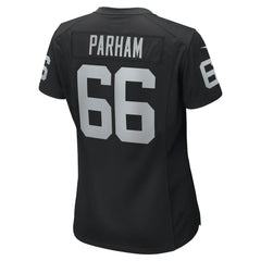 Dylan Parham Las Vegas Raiders Women's Game Player Jersey - Black