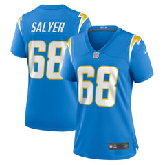 Jamaree Salyer Los Angeles Chargers Women's Game Player Jersey - Powder Blue