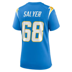 Jamaree Salyer Los Angeles Chargers Women's Game Player Jersey - Powder Blue
