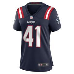 Brenden Schooler New England Patriots Women's Game Jersey - Navy