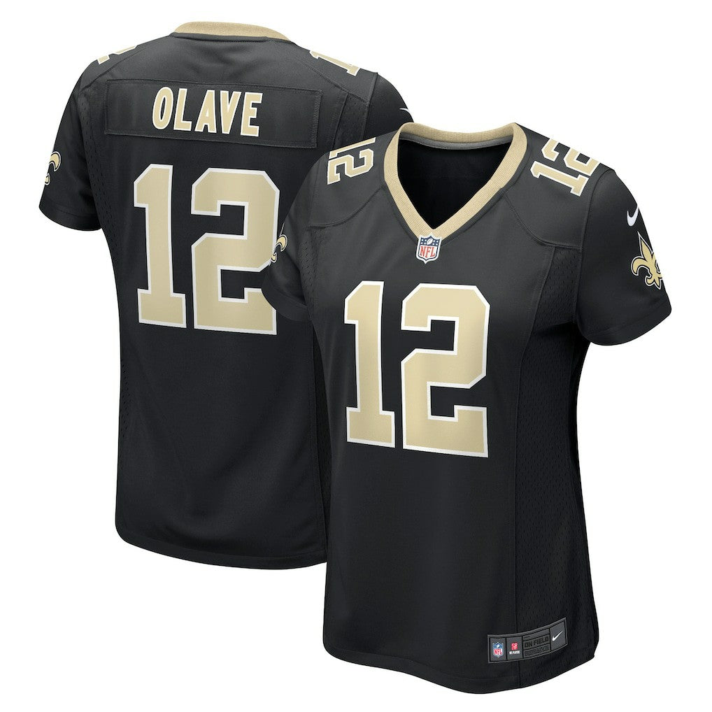 Chris Olave New Orleans Saints Women's Game Player Jersey - Black