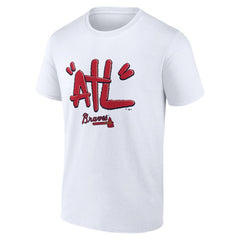 Atlanta Braves ATL Tag T-Shirt White