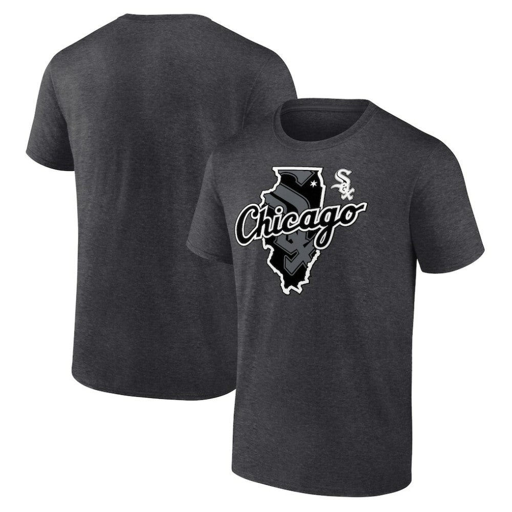 Chicago White Sox Sox State T-Shirt Charcoal