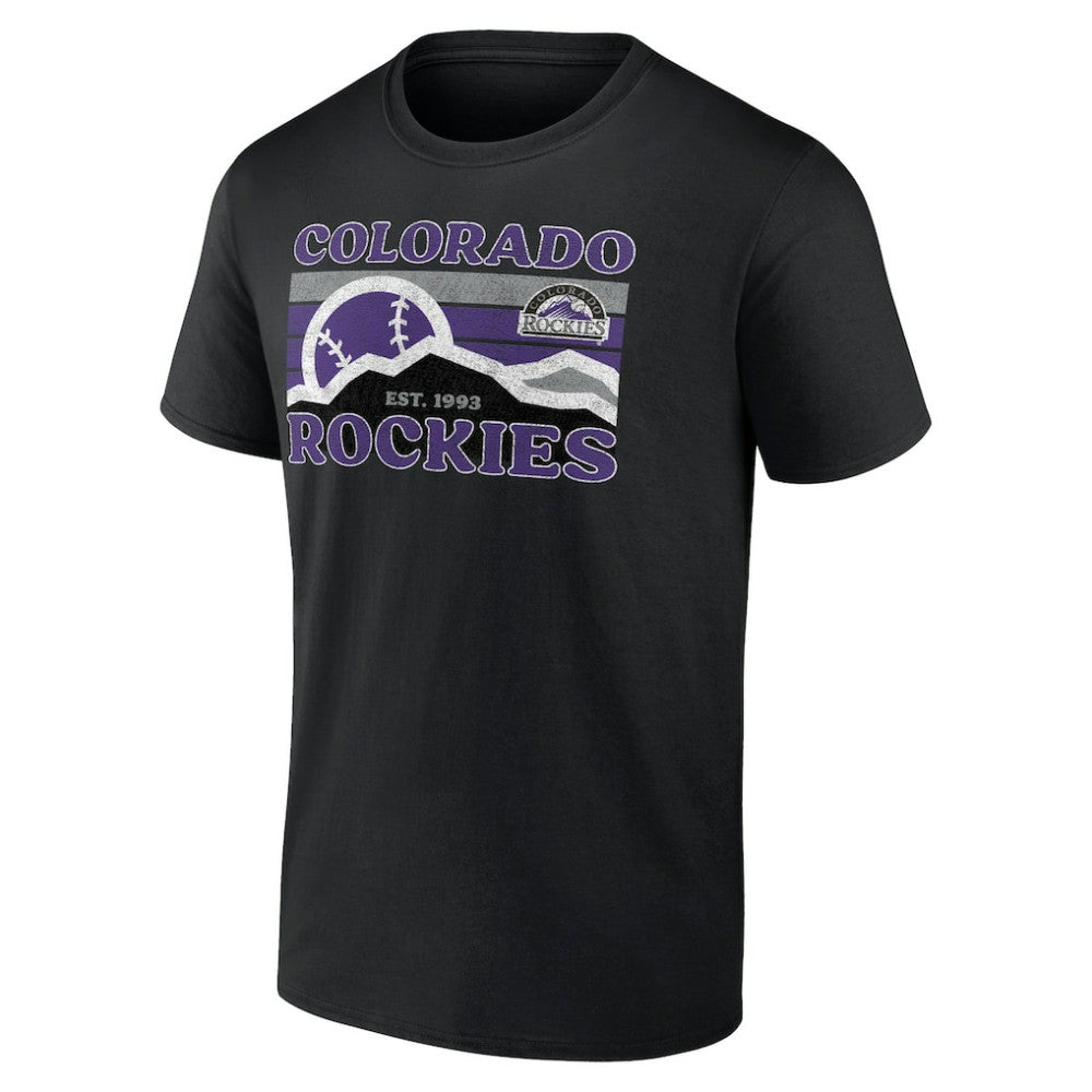 Colorado Rockies Mountain Air T-Shirt Black