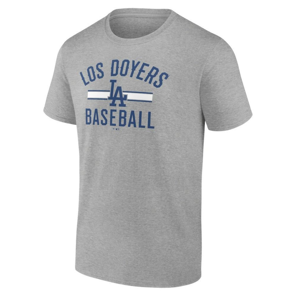 Los Angeles Dodgers Los Doyers T-Shirt Heather Gray