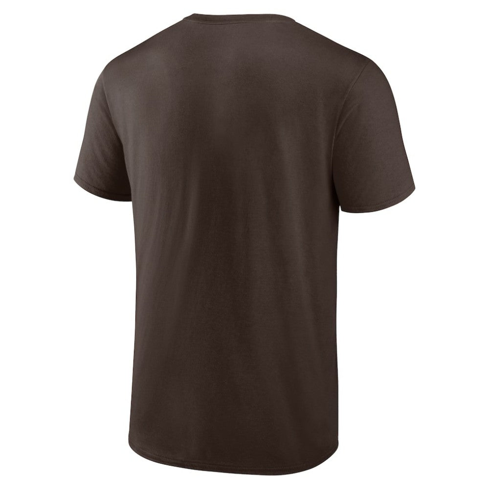 San Diego Padres 619 Beisbol T-Shirt Brown