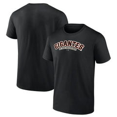 San Francisco Giants Spanish Logo T-Shirt Black