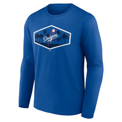 Los Angeles Dodgers Scoreboard Long Sleeve T-Shirt Royal
