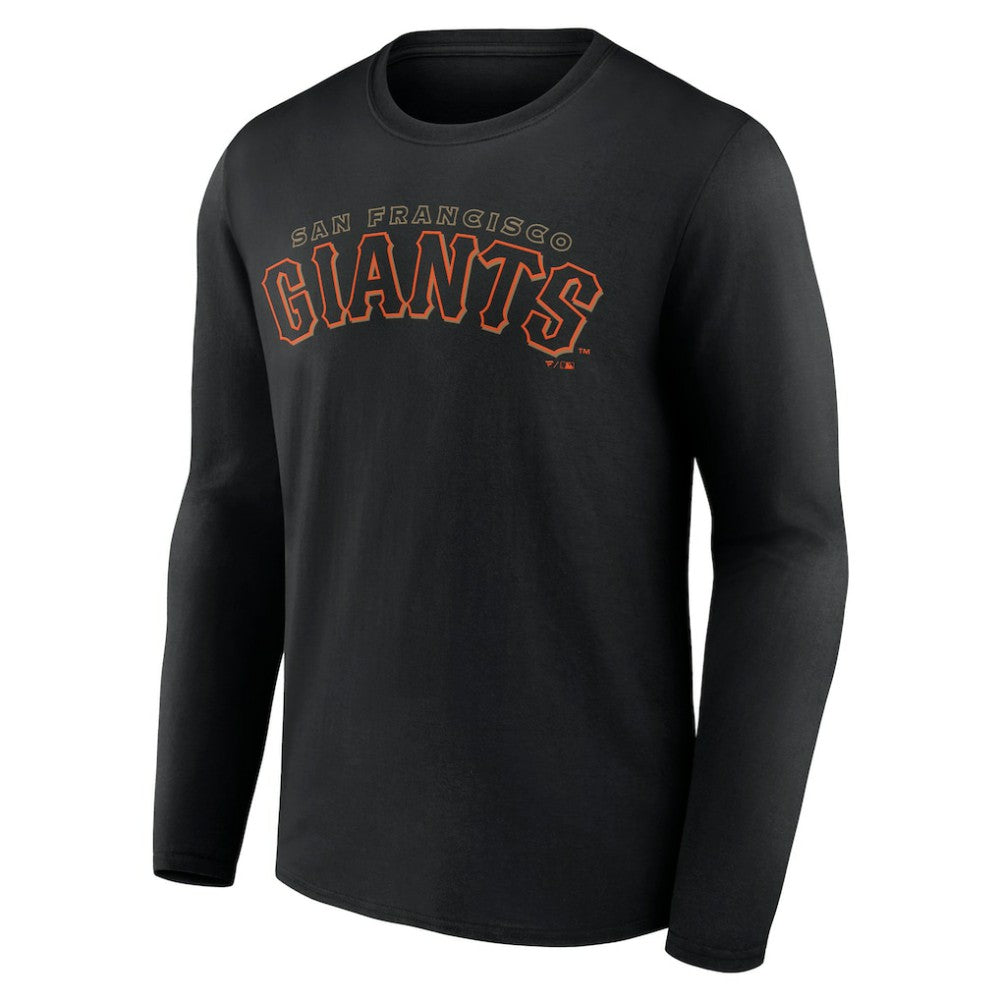 San Francisco Giants Giants Alternate Club Lettering Long Sleeve T-Shirt Black