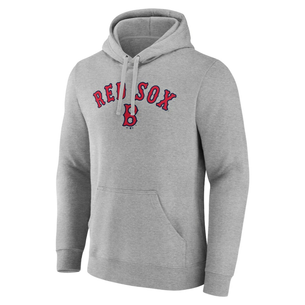 Boston Red Sox Wahconah Pullover Hoodie Gray