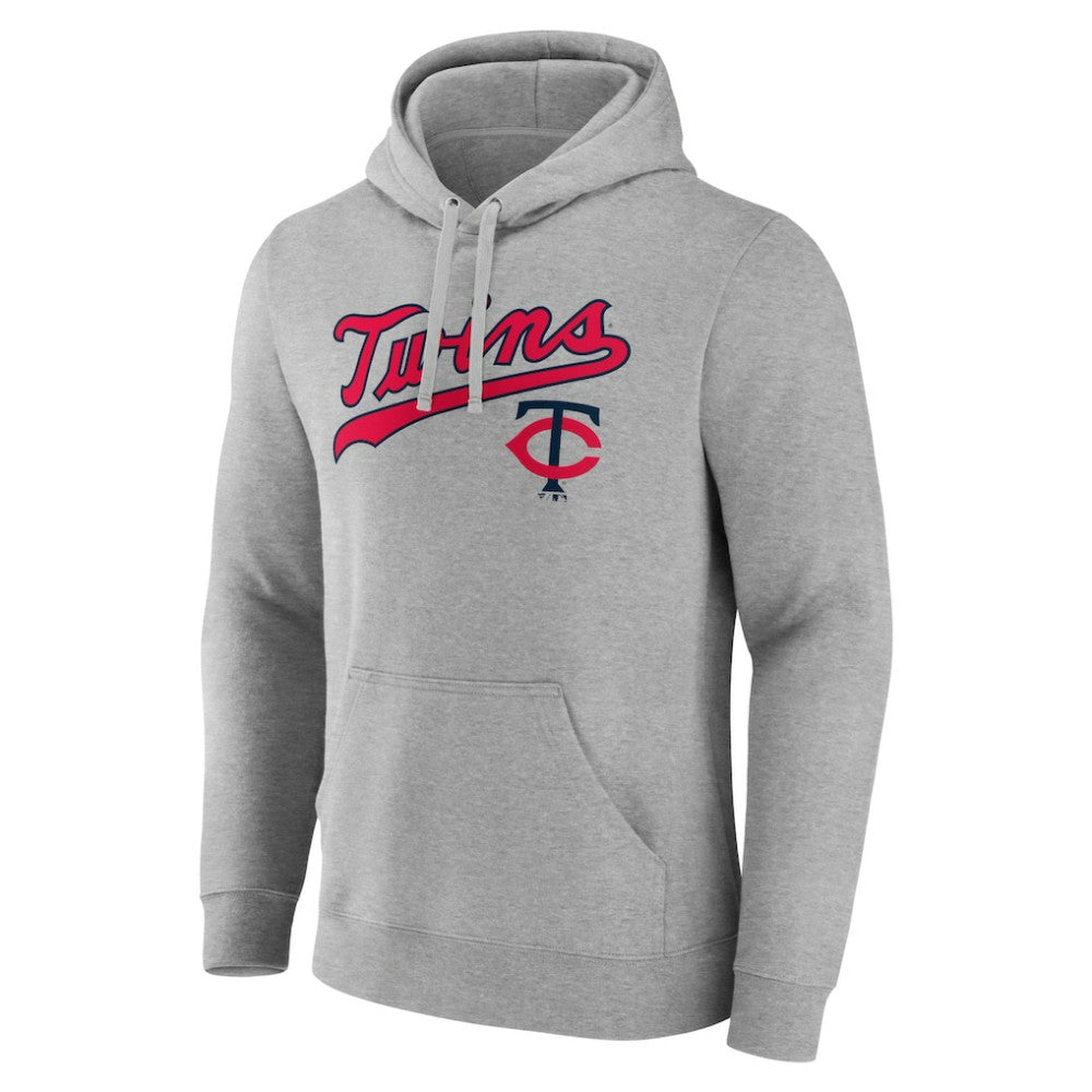Minnesota Twins Wahconah Pullover Hoodie Gray