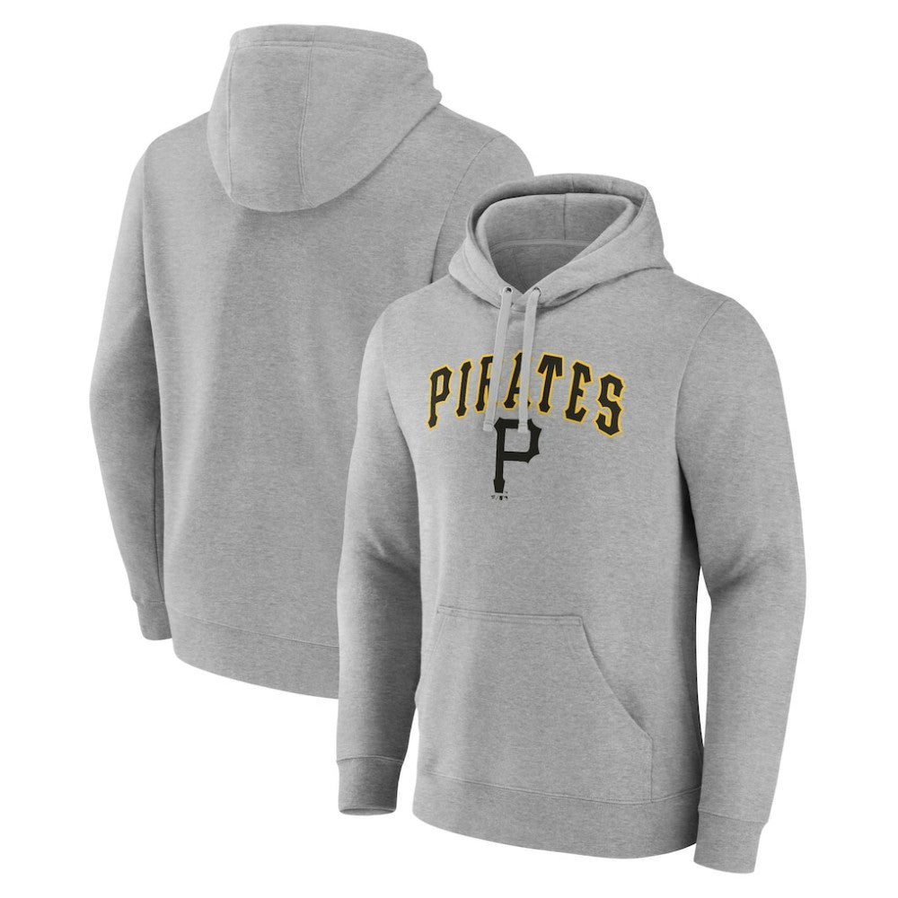 Pittsburgh Pirates Wahconah Pullover Hoodie Gray