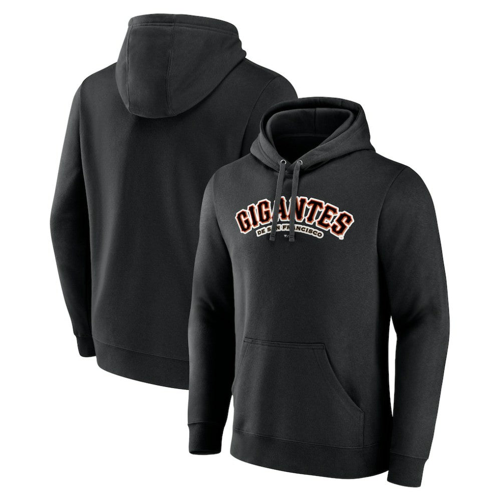 San Francisco Giants Spanish Logo Pullover Hoodie Black