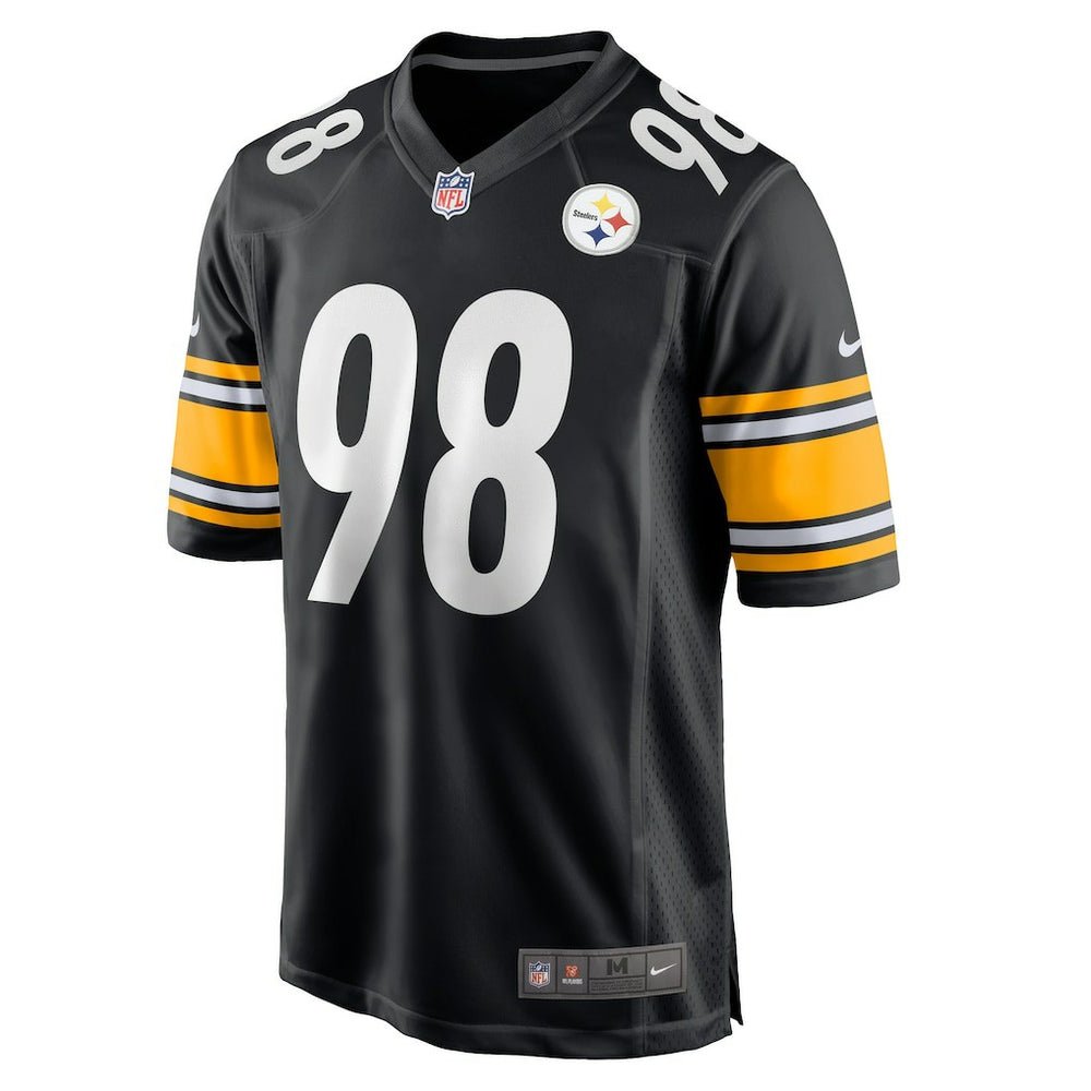 DeMarvin Leal Pittsburgh Steelers Game Player Jersey - Black