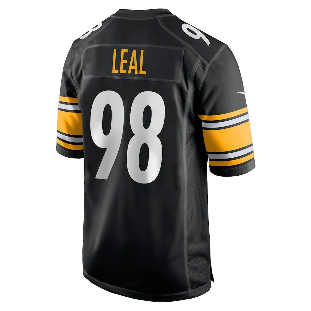 DeMarvin Leal Pittsburgh Steelers Game Player Jersey - Black