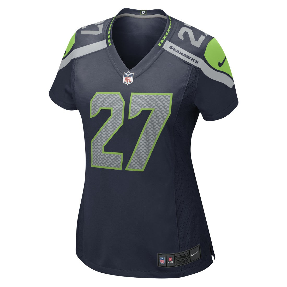 Riq Woolen Seattle Seahawks Women's Team Game Jersey - College Navy