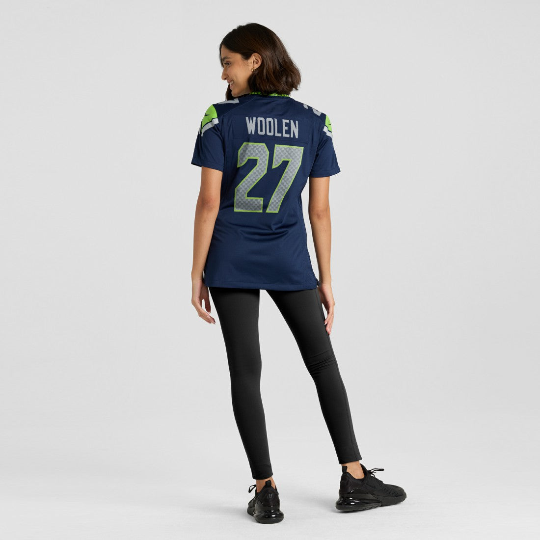 Riq Woolen Seattle Seahawks Women's Team Game Jersey - College Navy