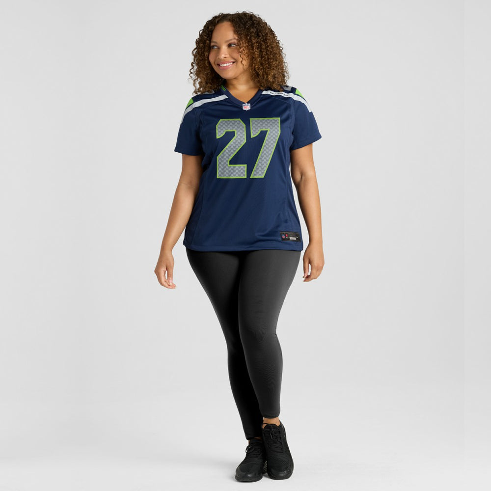 Riq Woolen Seattle Seahawks Women's Team Game Jersey - College Navy