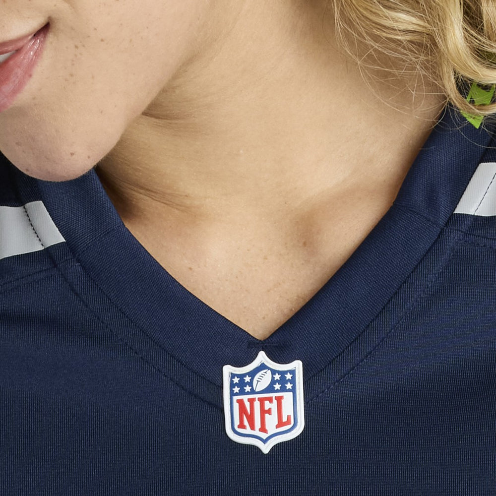 Riq Woolen Seattle Seahawks Women's Team Game Jersey - College Navy