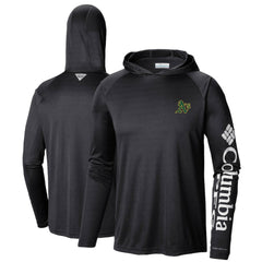 Athletics Terminal Tackle Long Sleeve Hoodie T-Shirt Black | Columbia