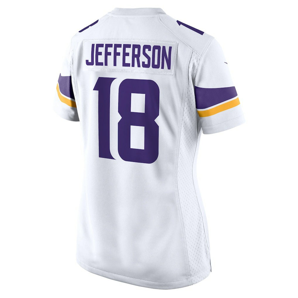 Justin Jefferson Minnesota Vikings Women's Game Player Jersey - White