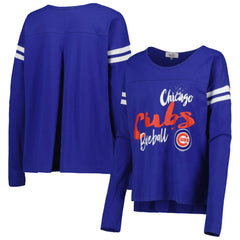 Chicago Cubs Touch Women's Free Agent Long Sleeve T-Shirt Royal
