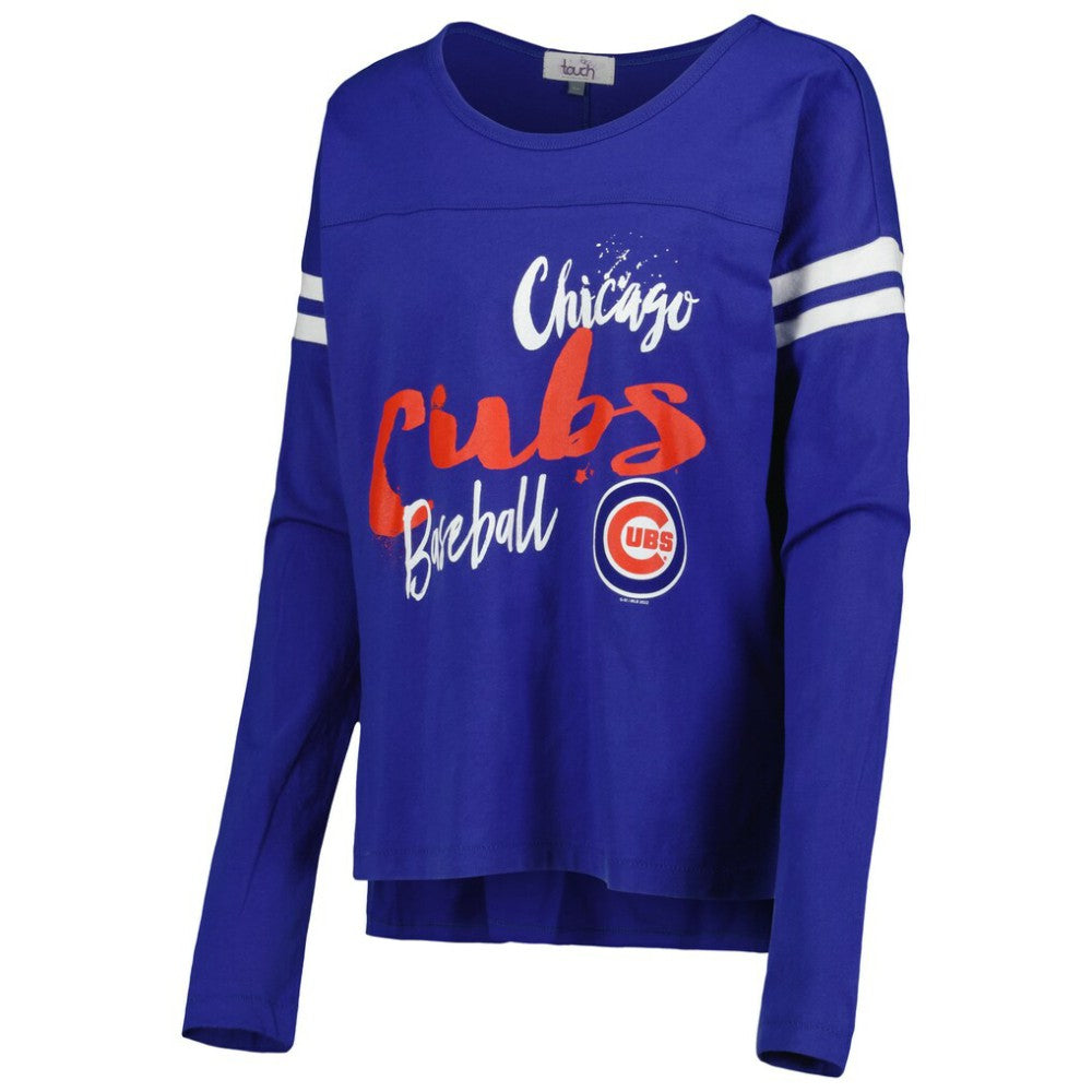 Chicago Cubs Touch Women's Free Agent Long Sleeve T-Shirt Royal