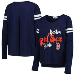 Boston Red Sox Touch Women's Free Agent Long Sleeve T-Shirt Navy