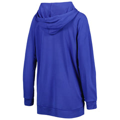 Los Angeles Dodgers Touch Women's Pre-Game Raglan Pullover Hoodie Royal