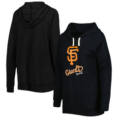San Francisco Giants Touch Women's Pre-Game Raglan Pullover Hoodie Black