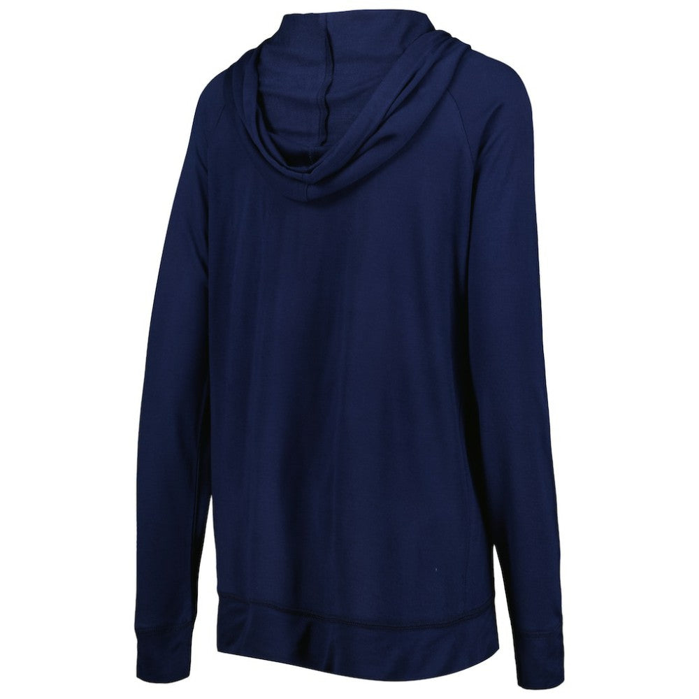 Minnesota Twins Touch Women's Pre-Game Raglan Pullover Hoodie Navy