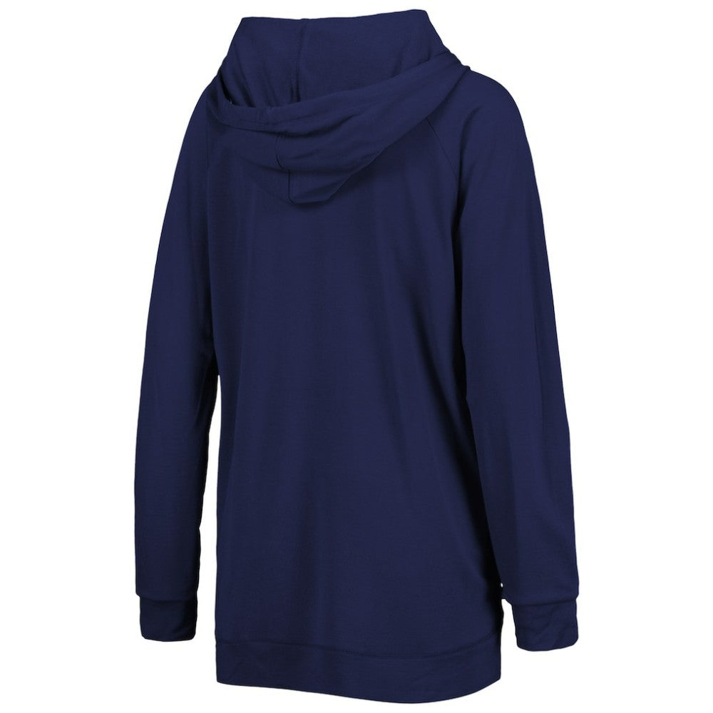 New York Yankees Touch Women's Pre-Game Raglan Pullover Hoodie Navy