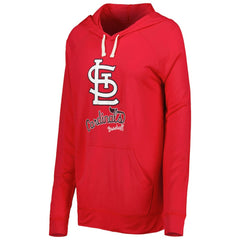 St. Louis Cardinals Touch Women's Pre-Game Raglan Pullover Hoodie Red