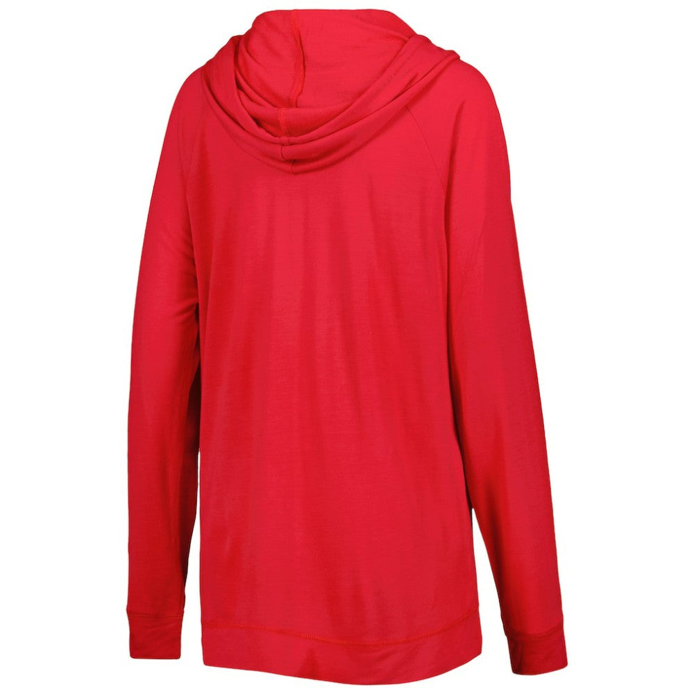 St. Louis Cardinals Touch Women's Pre-Game Raglan Pullover Hoodie Red